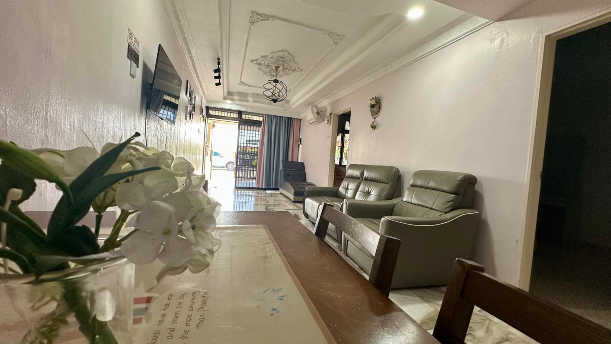 Taman Bagan Single Storey Terrace House, 9Mins To Sunway Carnival Mall, Seberang Jaya Баттерворт Экстерьер фото